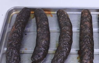墨汁流香 臺式黑色烤腸，一口爆汁的味覺奇遇